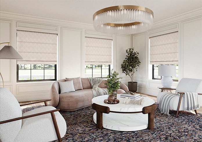 Boudoir, Vellum - Roman Blind - Image 7